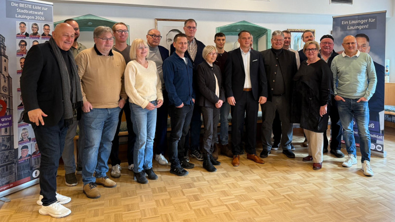 Stadtratswahl-Liste 2026